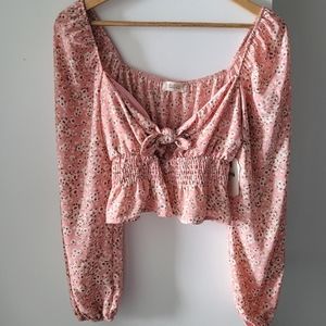 Altar'd State Floral Top